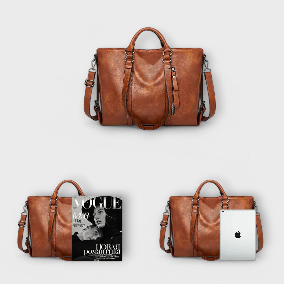 Aurora. - Large Leather Bag