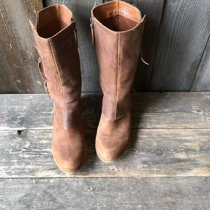 Natalia | Trendy Knee-High Boots