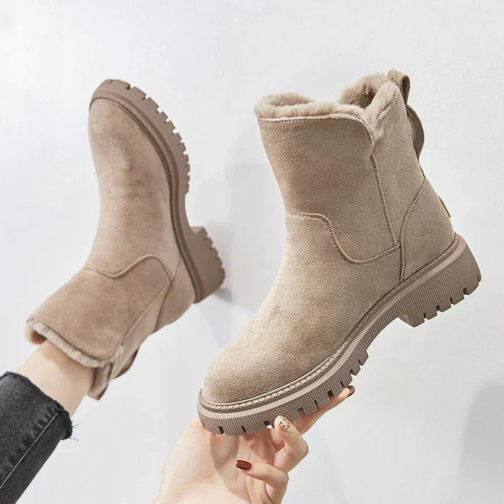 Wintera™ – Insulated Winter Boots with Side Zipper