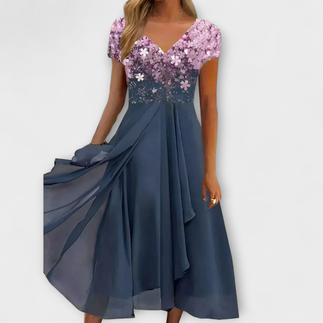 Aura - Women's Chiffon Party Dress