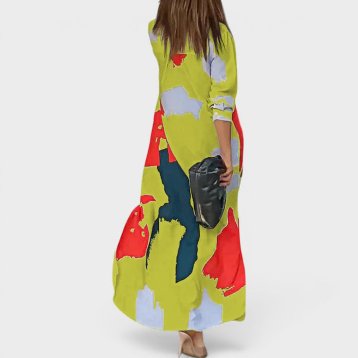 Sarah | Casual Midi Shirt Dress