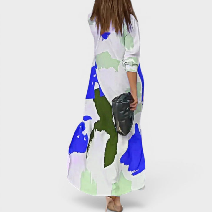 Sarah | Casual Midi Shirt Dress