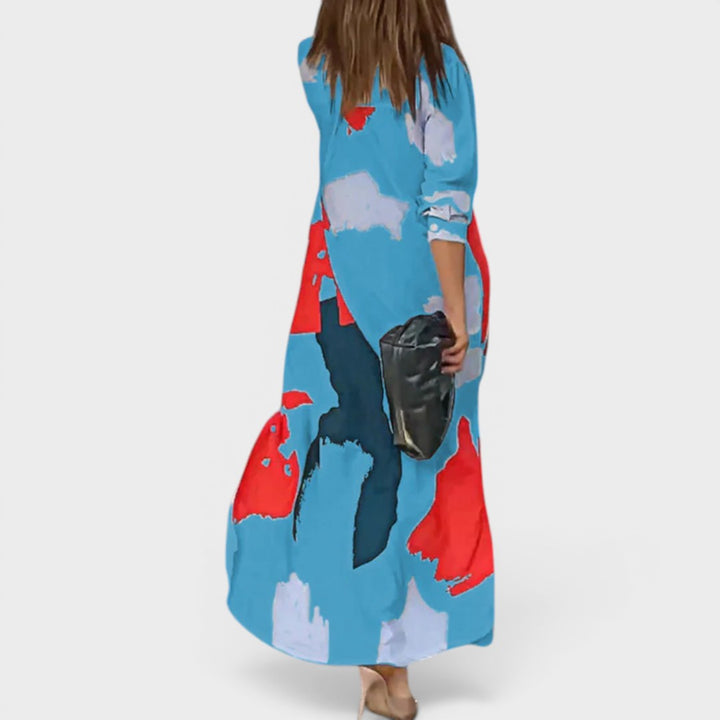 Sarah | Casual Midi Shirt Dress