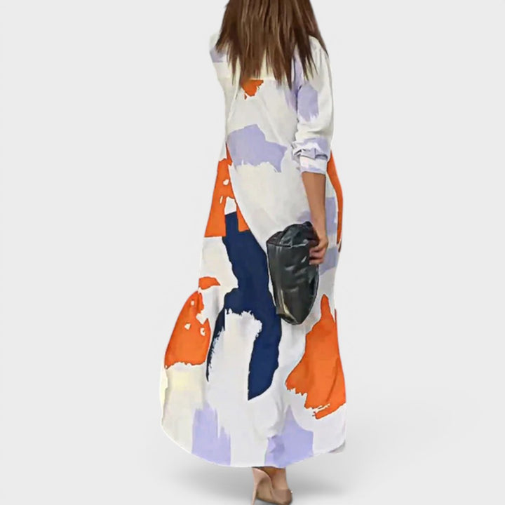 Sarah | Casual Midi Shirt Dress