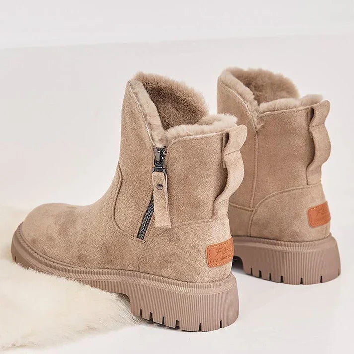 Wintera™ – Insulated Winter Boots with Side Zipper