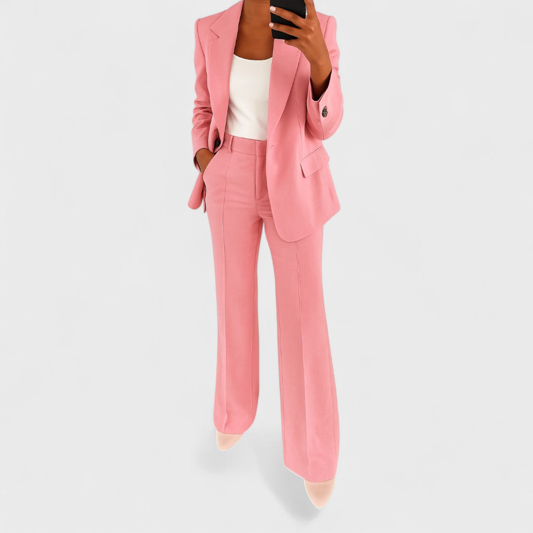 Courtney | Ribbed Knit Two-Piece Set