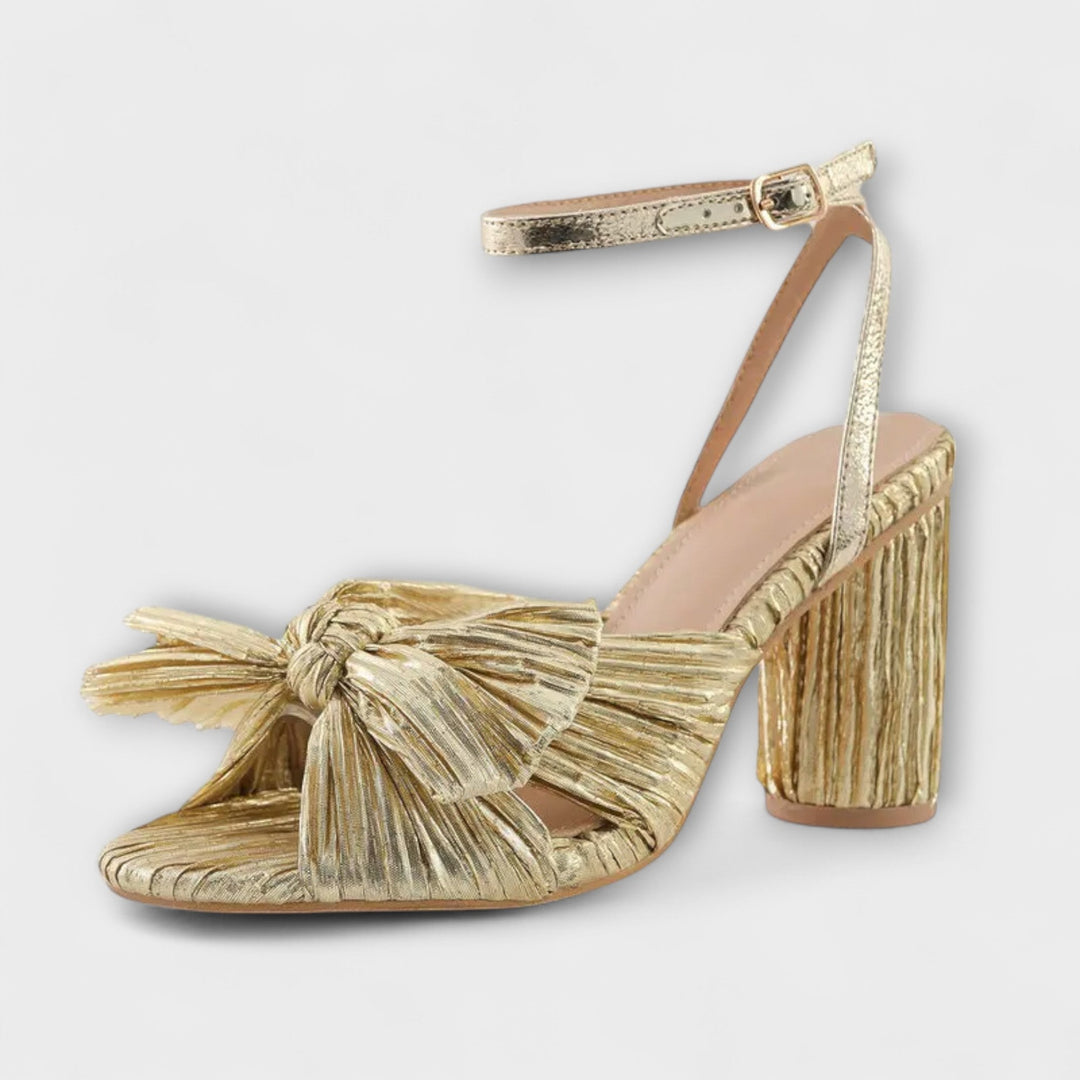 Fee - Sandals with Thick Bow