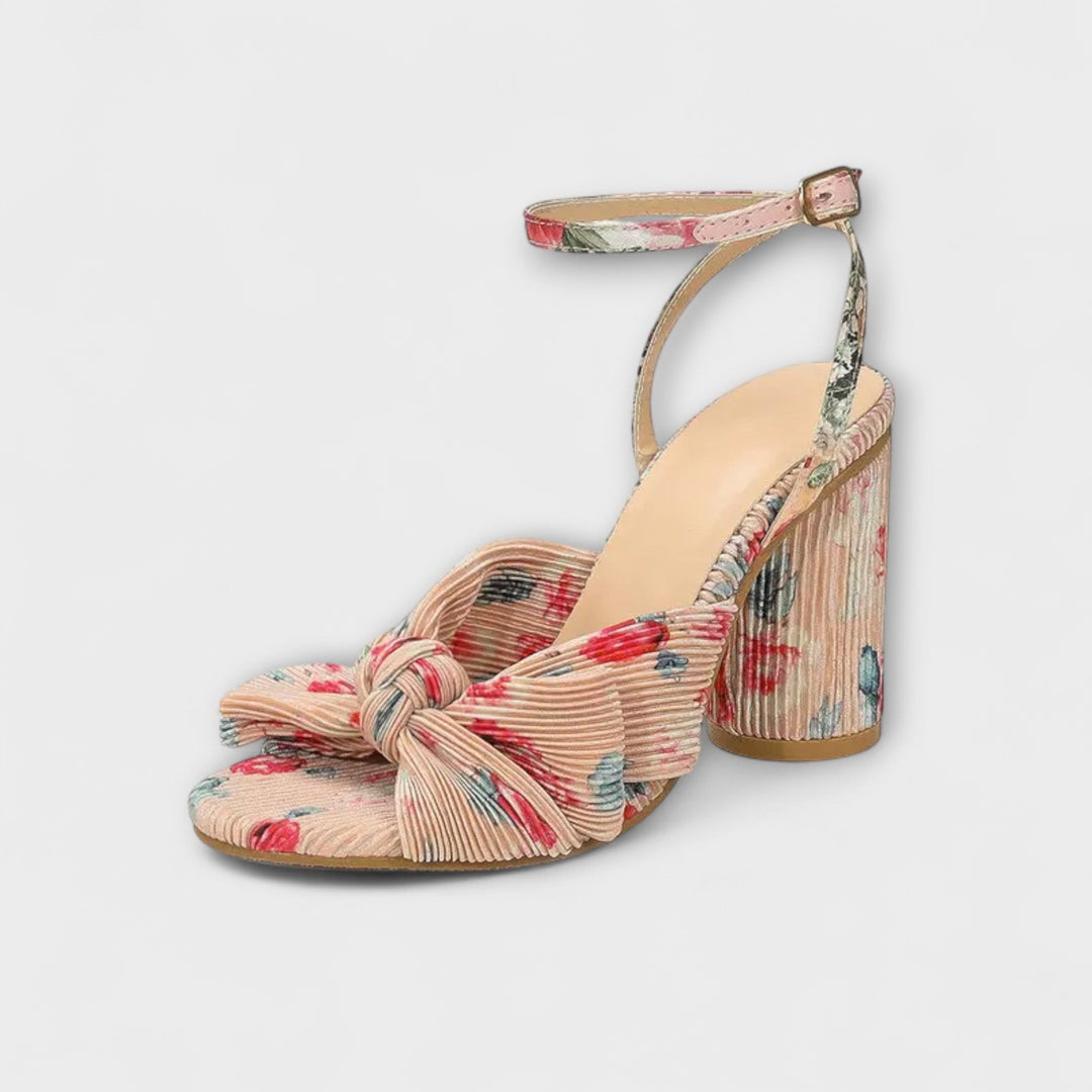 Fee - Sandals with Thick Bow