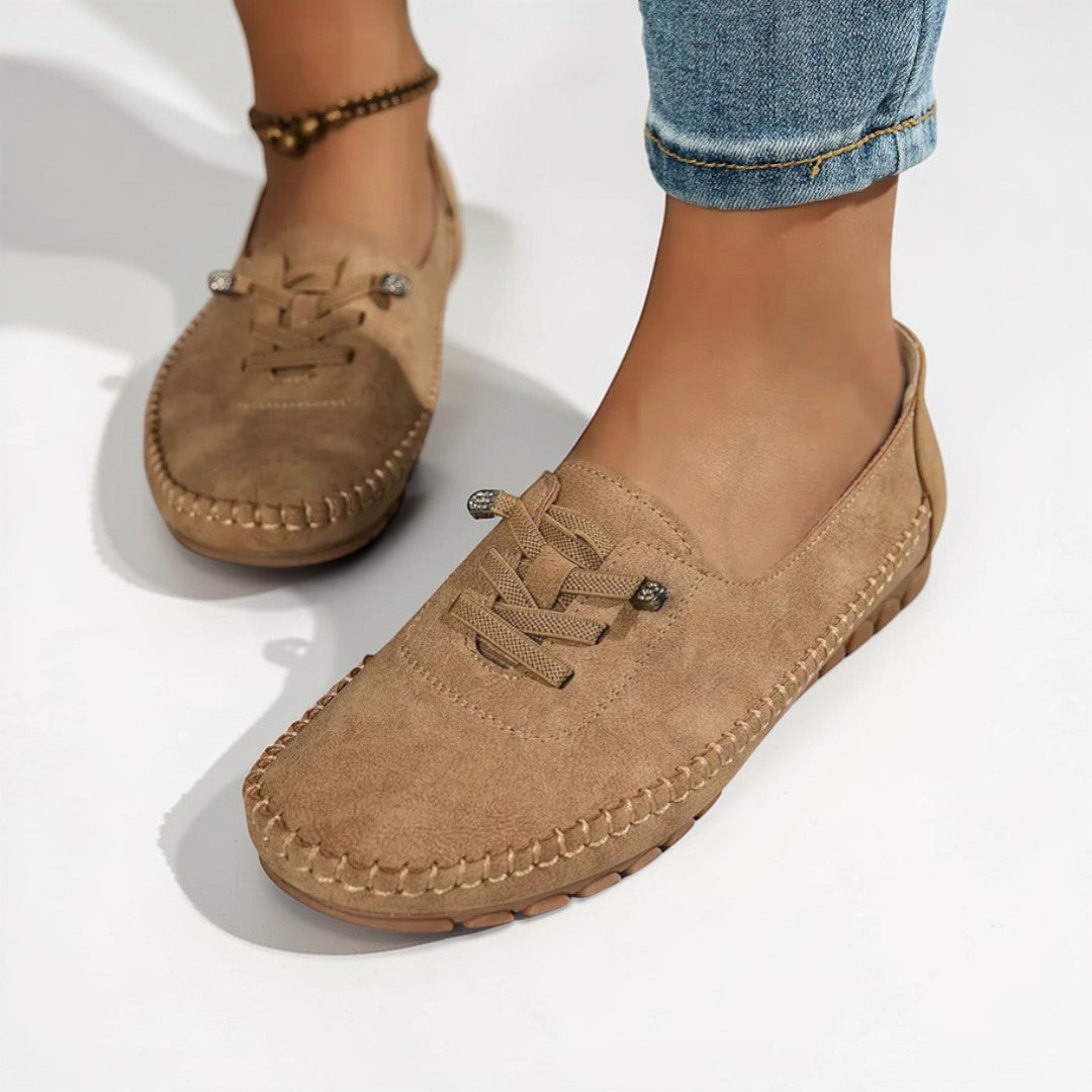 Sherie | Soft Hand-Stitched Loafers