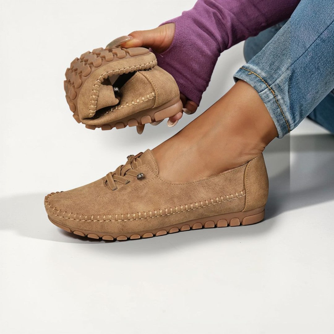 Sherie | Soft Hand-Stitched Loafers