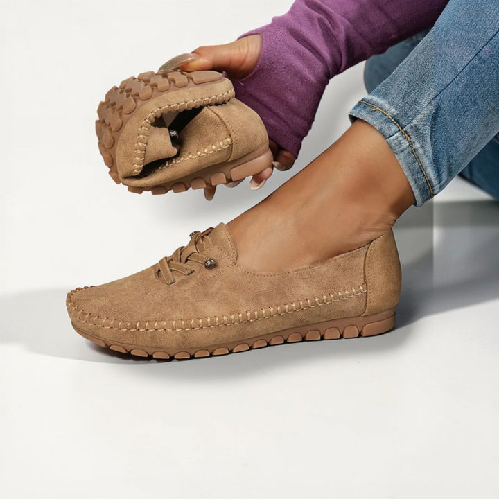 Sherie | Soft Hand-Stitched Loafers