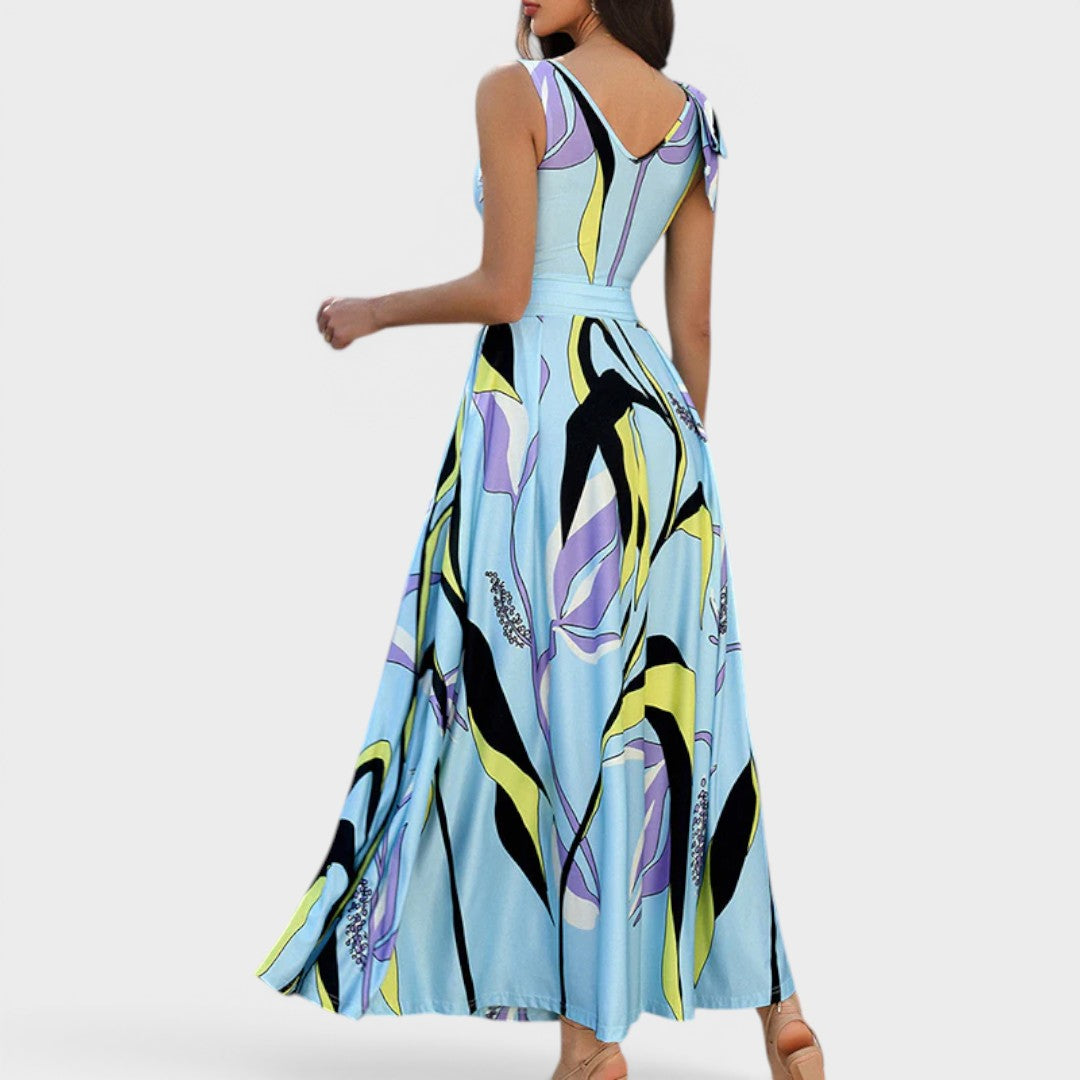 Shirley | Elegant Sleeveless Maxi Dress