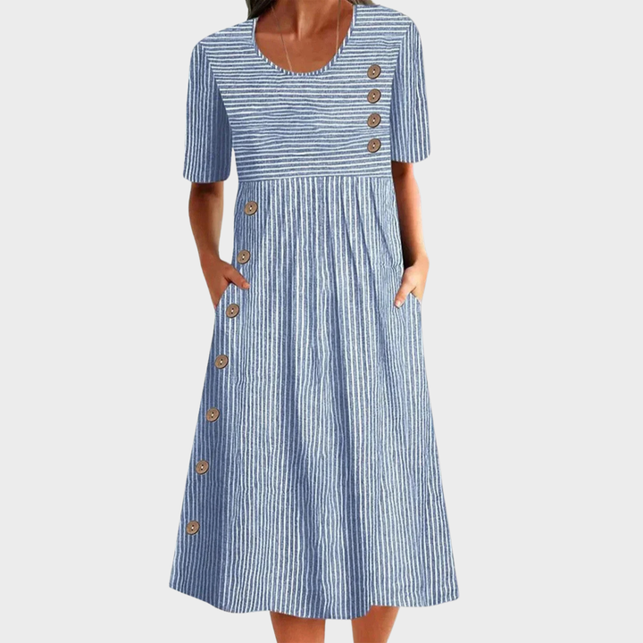 Sofia | Striped Summer Dress
