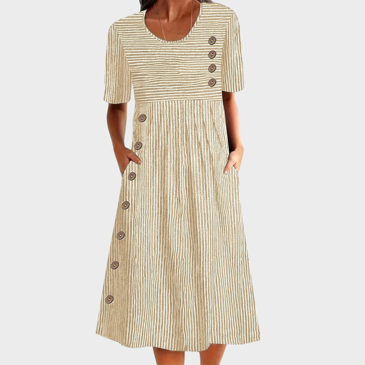 Sofia | Striped Summer Dress