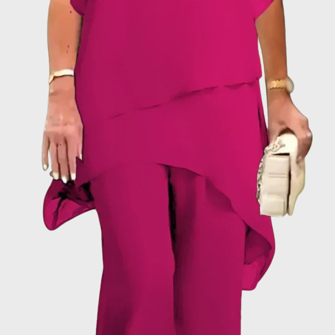 Sophia | Chic Set with Top and Trousers