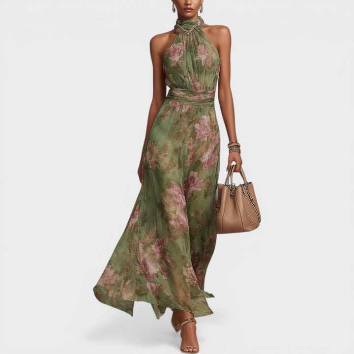 Sophie | Elegant Floral Maxi Dress