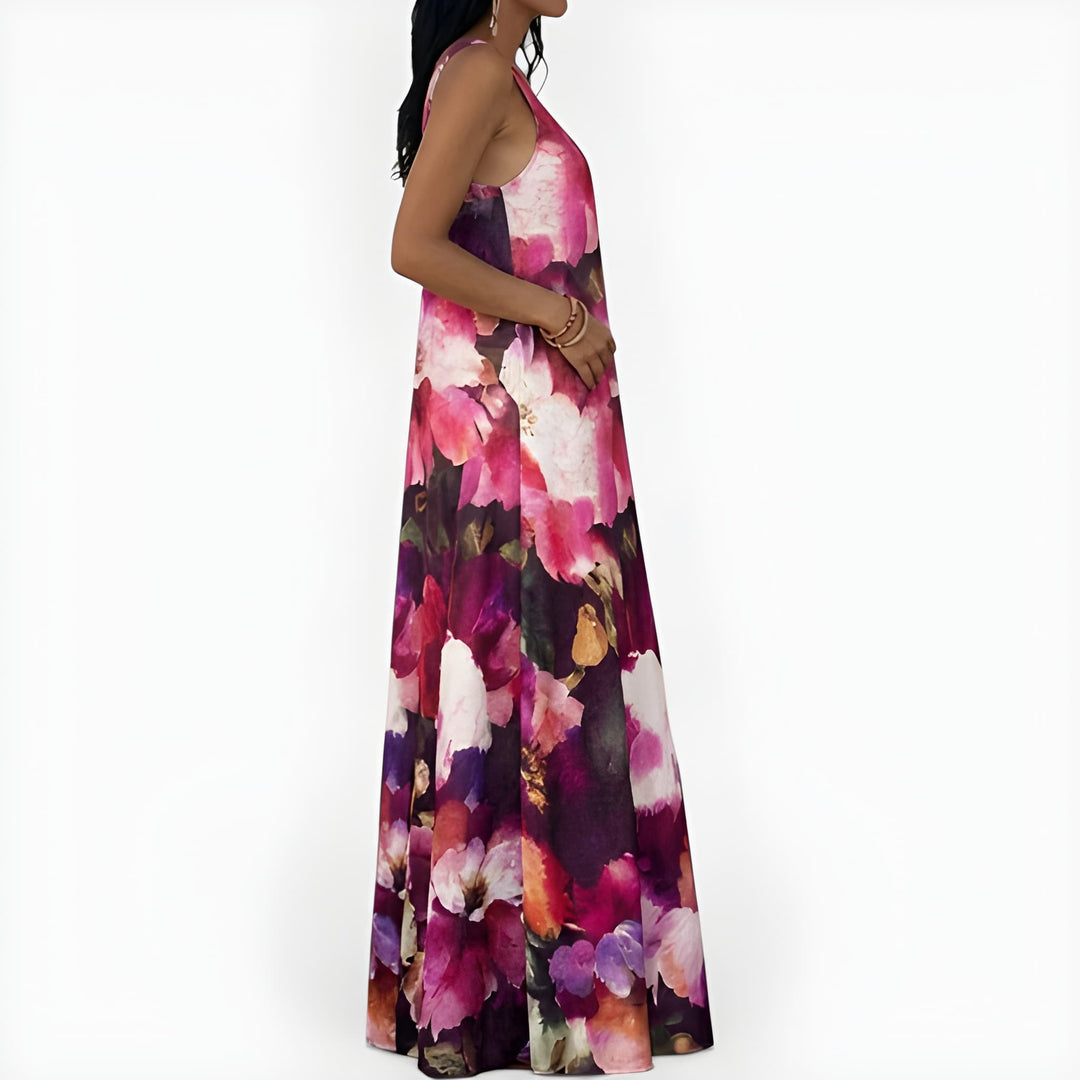 Tamara | Lightweight Casual Floral Maxi Dress