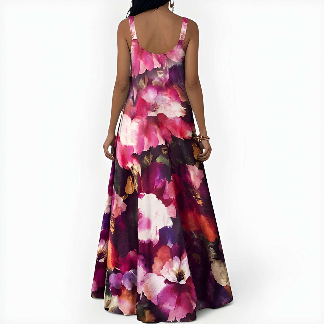 Tamara | Lightweight Casual Floral Maxi Dress