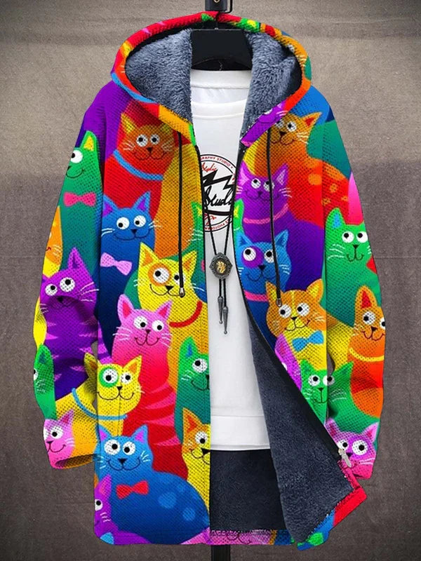 Colorful Cat Pattern#Colorful Cat Pattern_1
