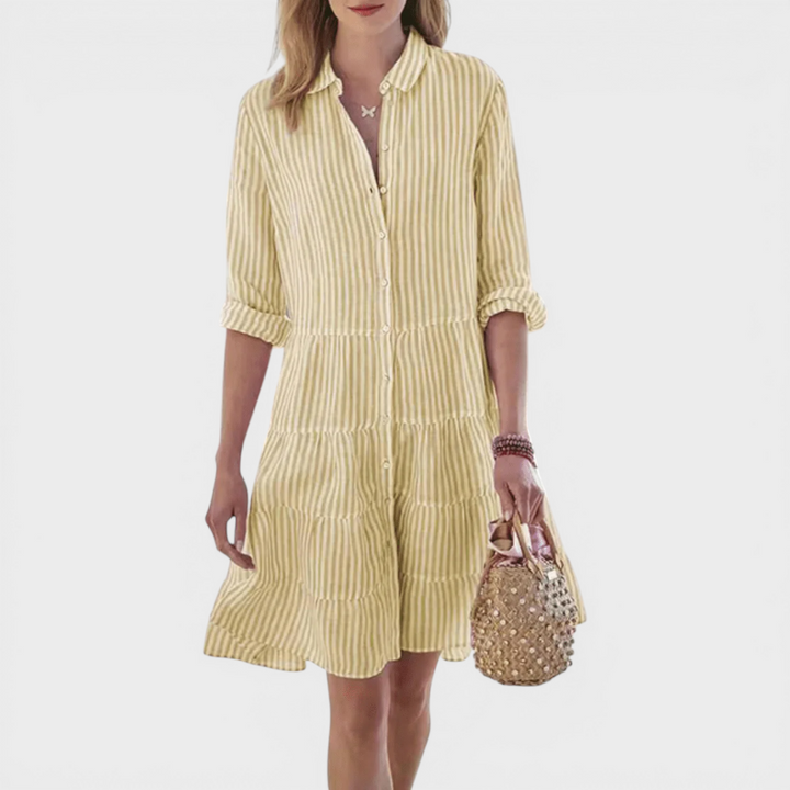 Vivienne | Breezy Striped Dress