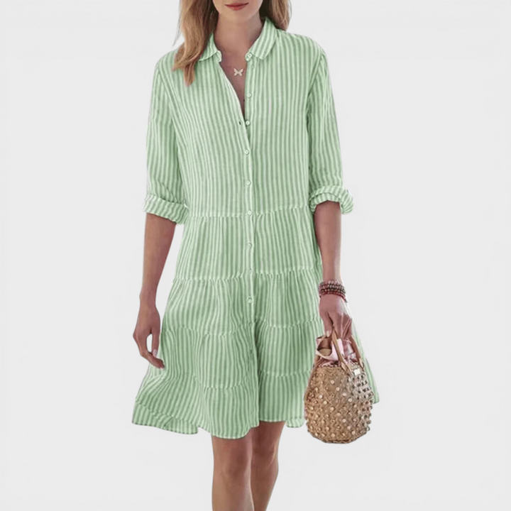 Vivienne | Breezy Striped Dress