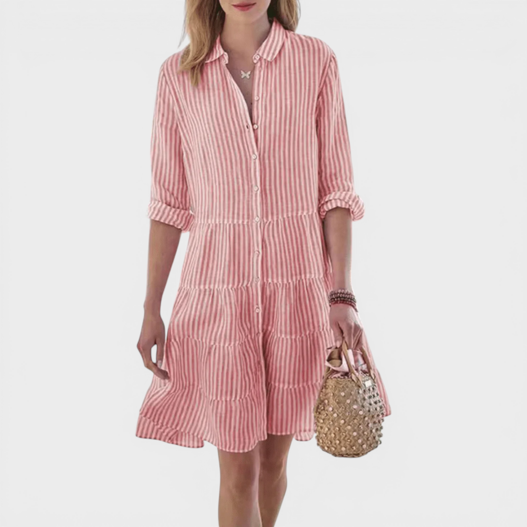Vivienne | Breezy Striped Dress