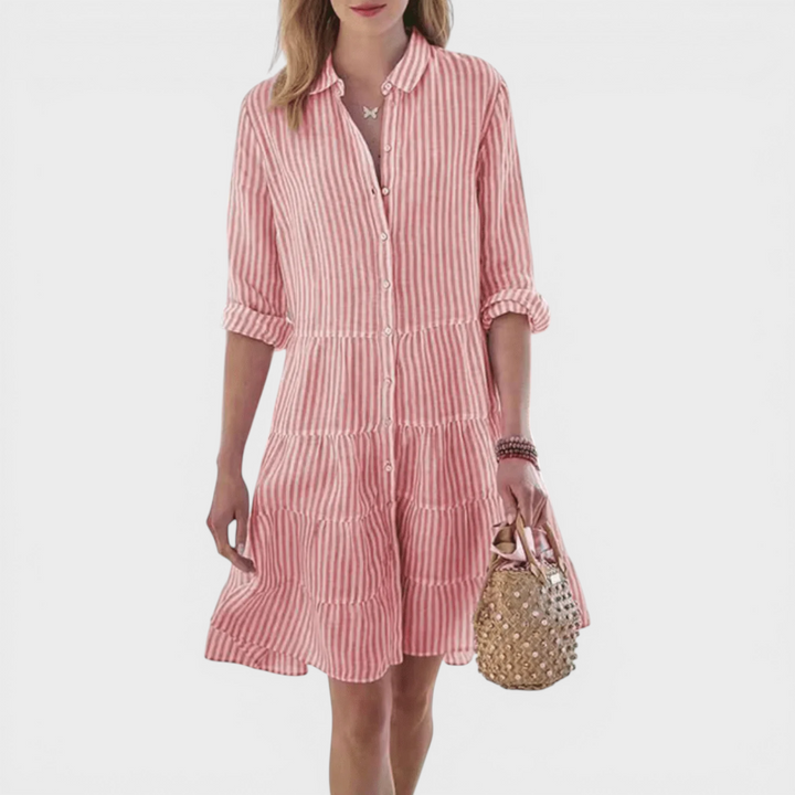 Vivienne | Breezy Striped Dress