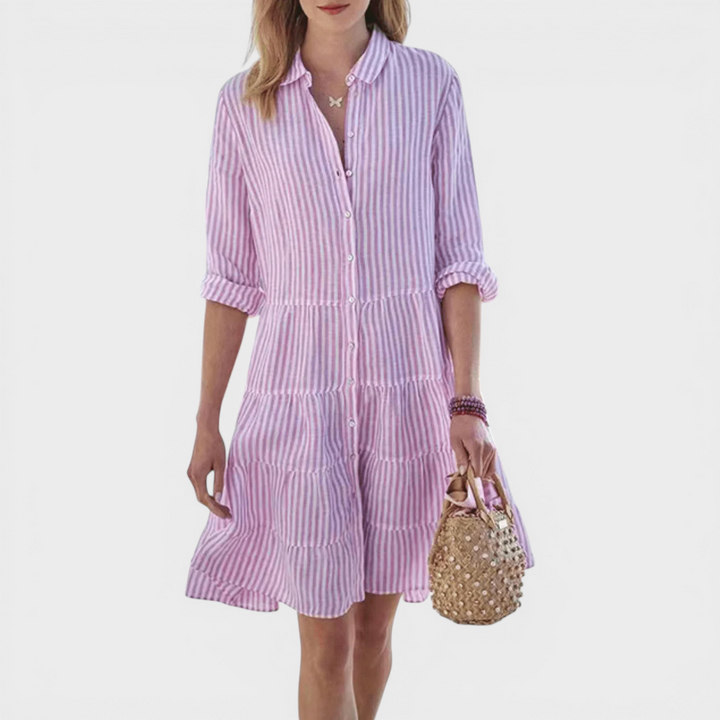 Vivienne | Breezy Striped Dress