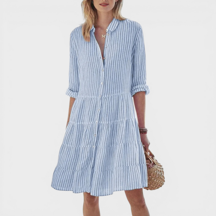 Vivienne | Breezy Striped Dress