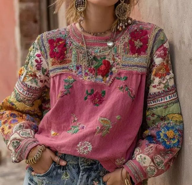 Multicolor Pink Patchwork#Multicolor Pink Patchwork_2