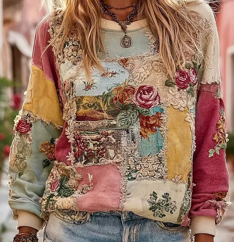 Multicolor Pink Patchwork#Multicolor Pink Patchwork_3