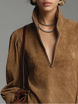 Belinda | Turtleneck Mini Dress