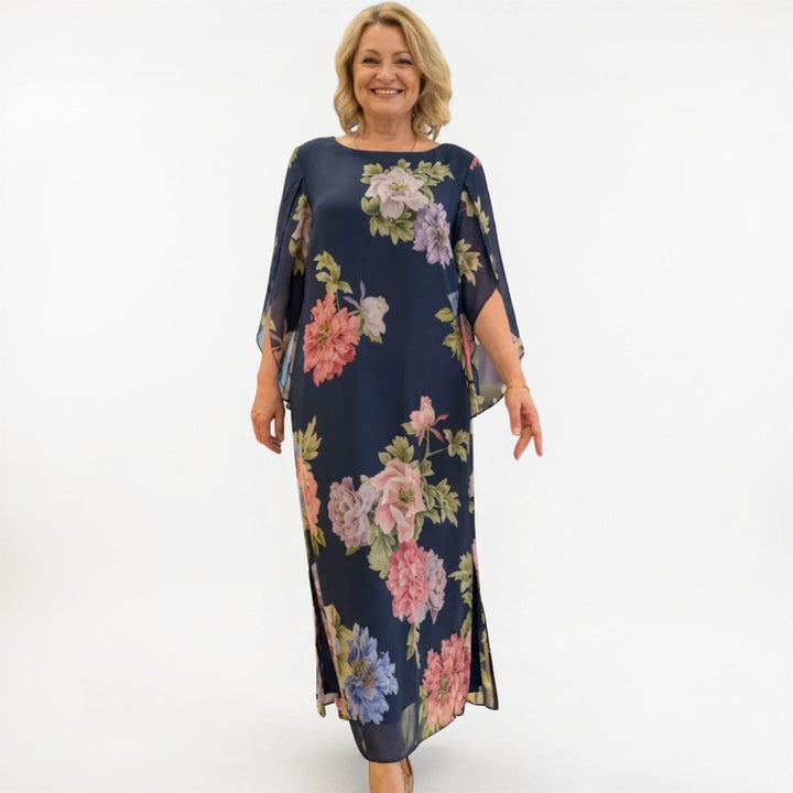 Yael | Maxi Dress with Floral Pattern