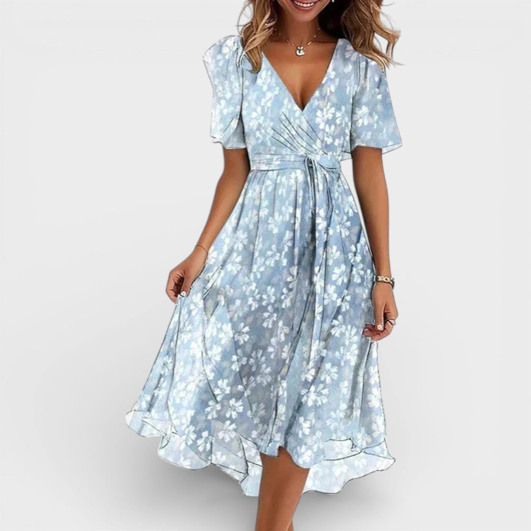 Yara | Elegant Colorful Dress