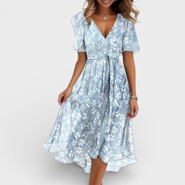 Yara | Elegant Colorful Dress