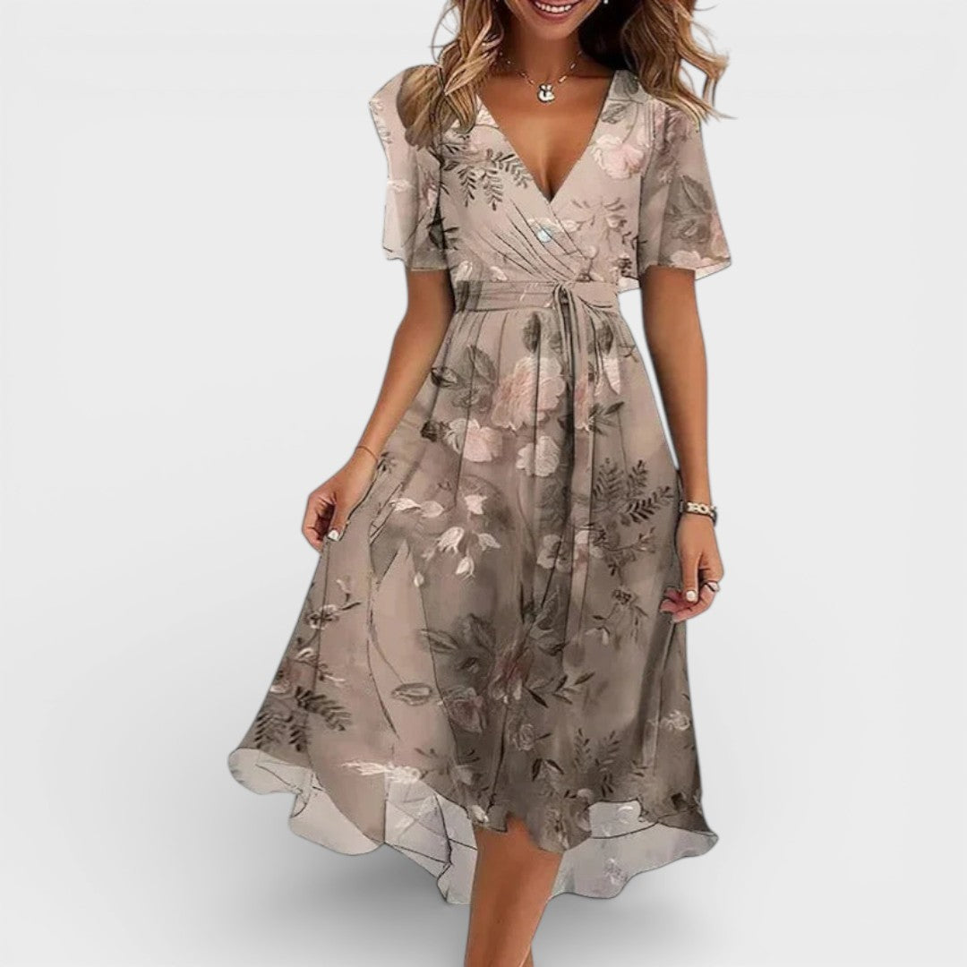 Yara | Elegant Colorful Dress