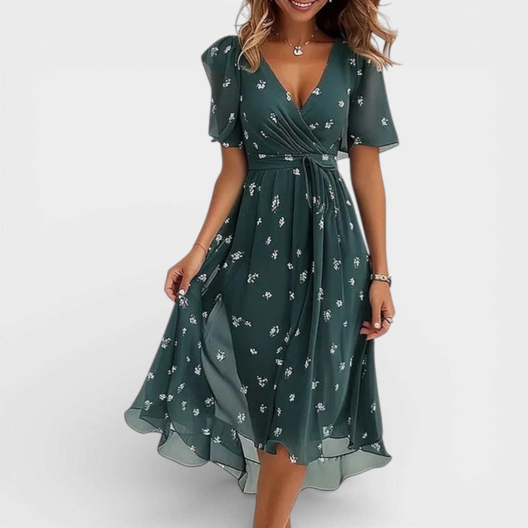 Yara | Elegant Colorful Dress