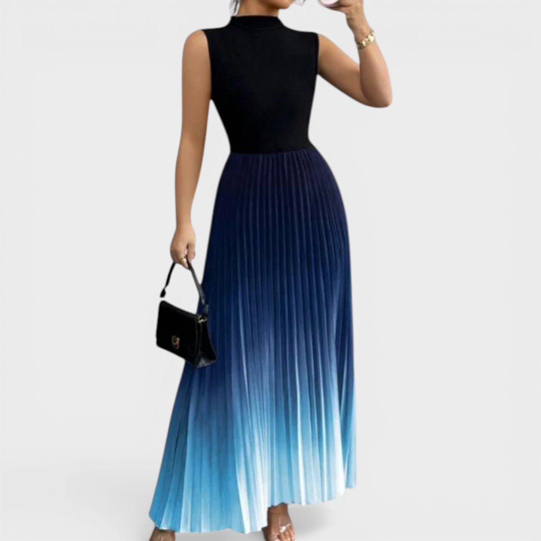 Yza | Elegant Ombre Sleeveless Dress