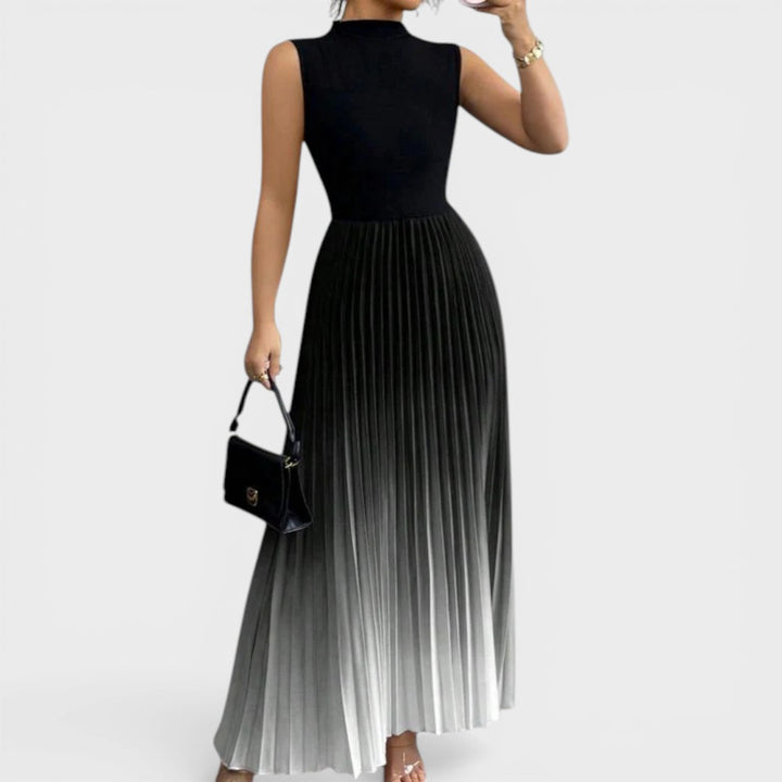 Yza | Elegant Ombre Sleeveless Dress