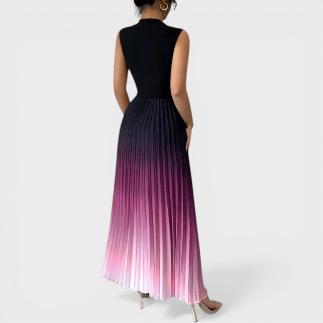 Yza | Elegant Ombre Sleeveless Dress