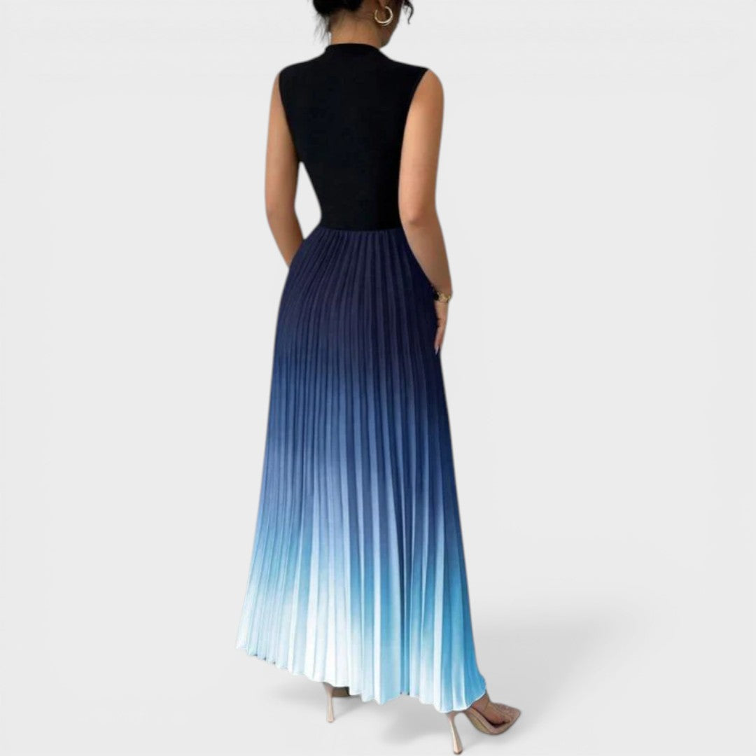 Yza | Elegant Ombre Sleeveless Dress