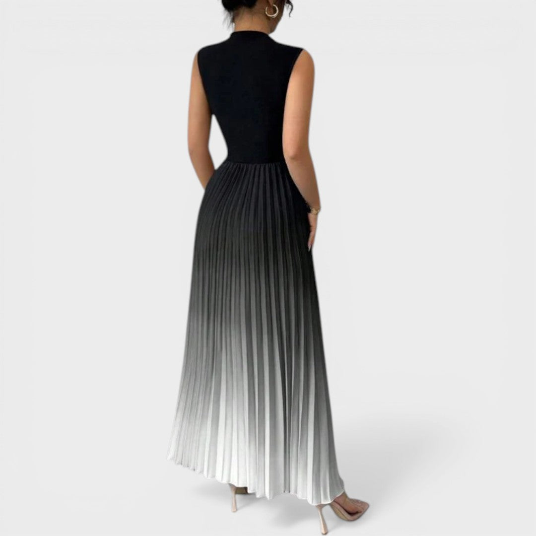 Yza | Elegant Ombre Sleeveless Dress