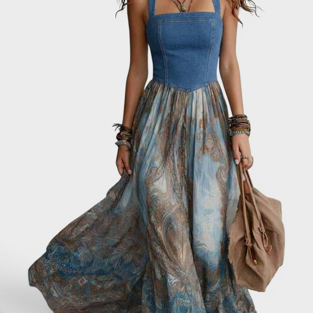 Seraphina | Paisley Flow Maxi Dress