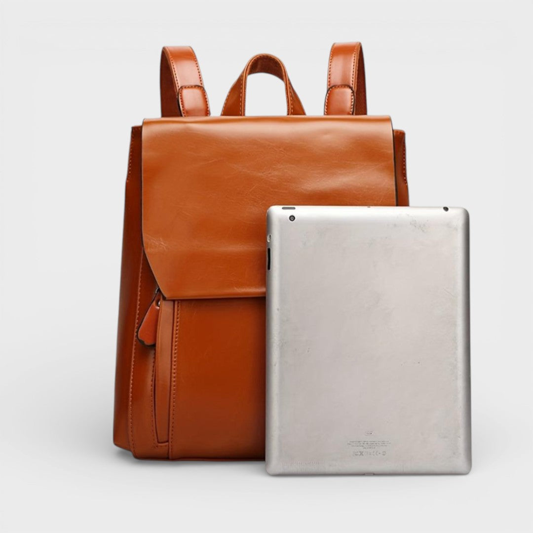 Hannelore – Vintage Backpack Bag with Quilted Pattern