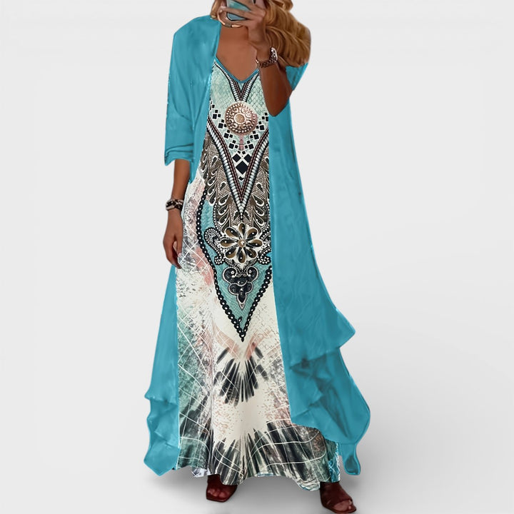 Millie | Boho Maxi Dress Set