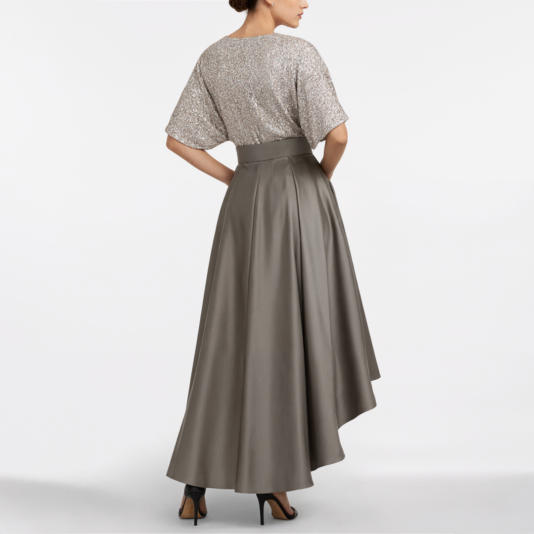 Georgia | V-Neck Side Pocket Maxi Dress