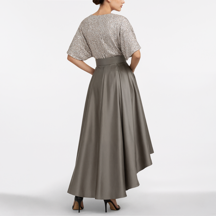 Georgia | V-Neck Side Pocket Maxi Dress
