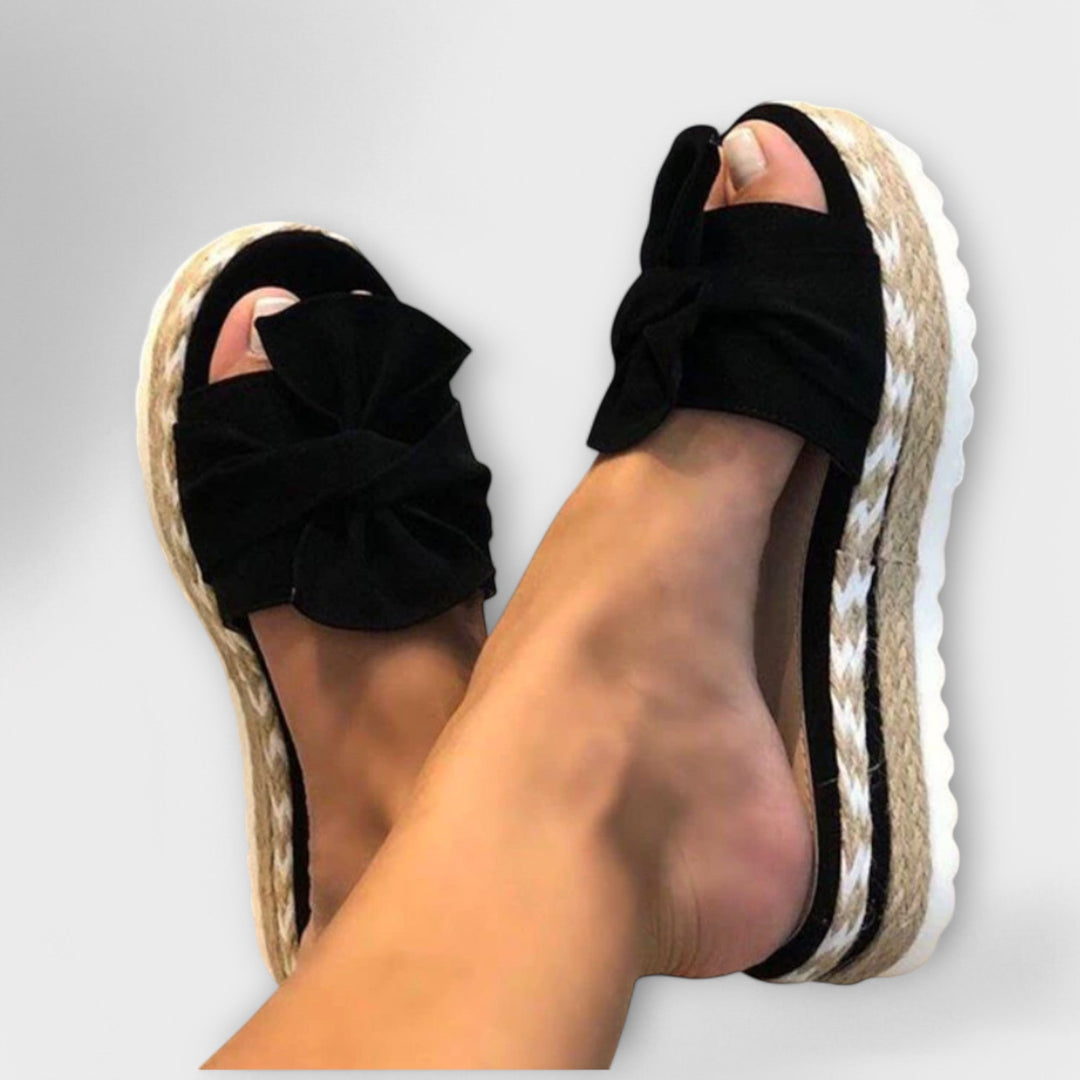 Solegenius - Stylish Sandals with Bow