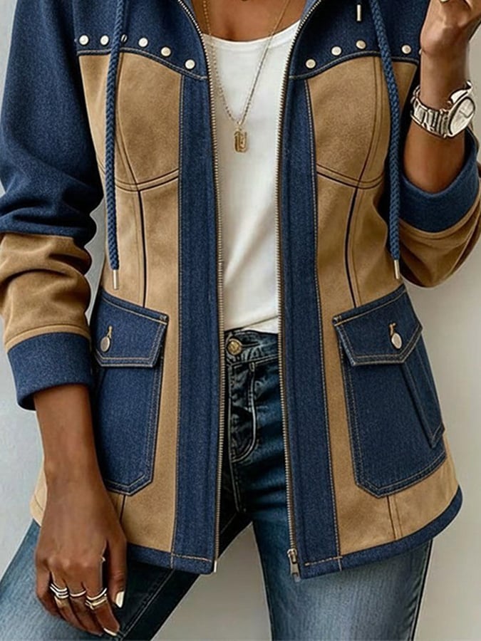 Maggie’s Casual Zip-up Hoodie Jacket