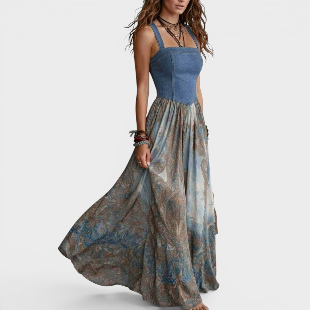 Seraphina | Paisley Flow Maxi Dress